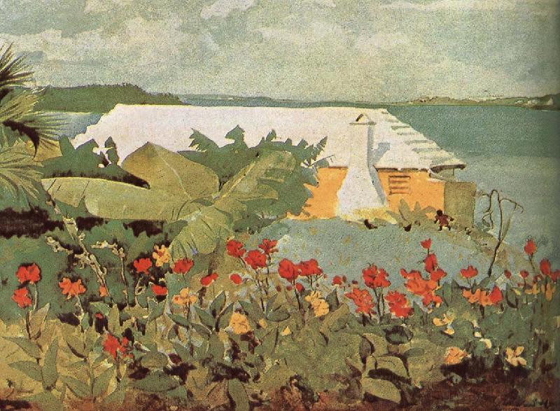 Winslow Homer Gardens and Housing oil painting image